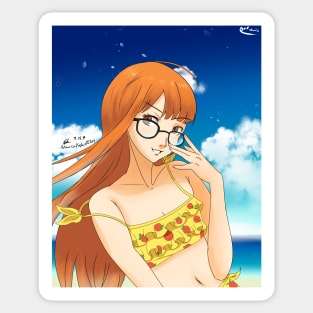 Beach Futaba Sticker